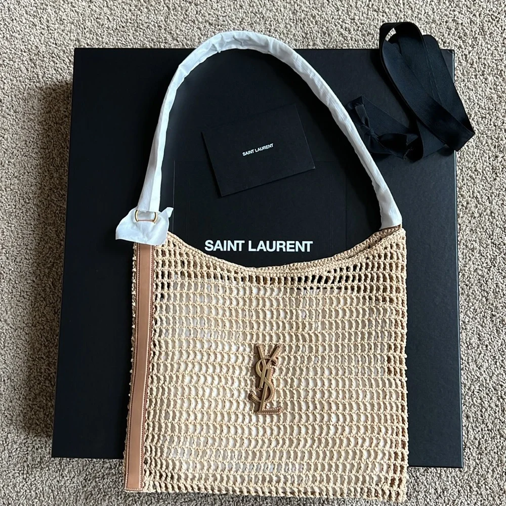 🔥 YSL 2024 Oxalis Crochet Tote - Picture 3 of 8